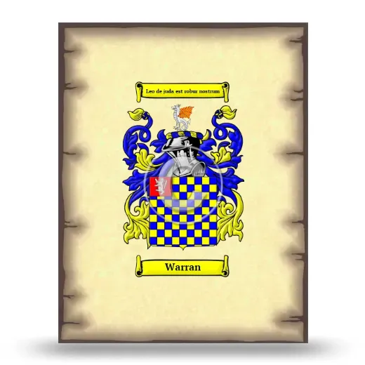 Warran Coat of Arms Print