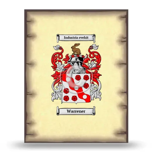 Warrener Coat of Arms Print