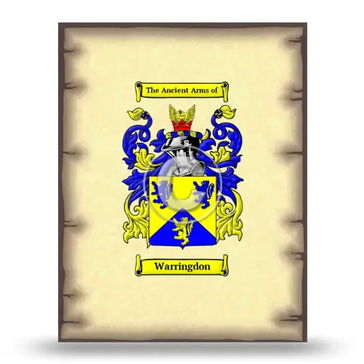 Warringdon Coat of Arms Print