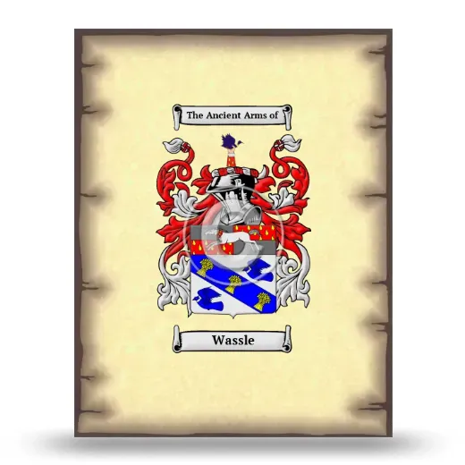 Wassle Coat of Arms Print