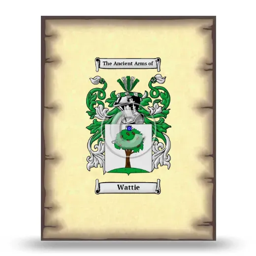 Wattie Coat of Arms Print