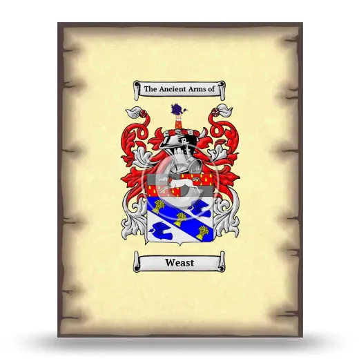Weast Coat of Arms Print