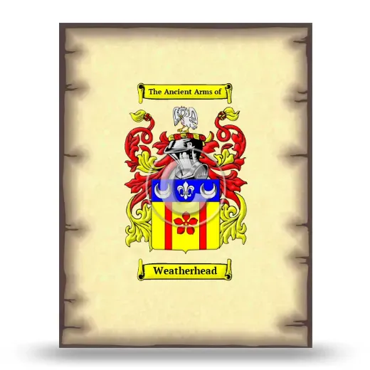 Weatherhead Coat of Arms Print