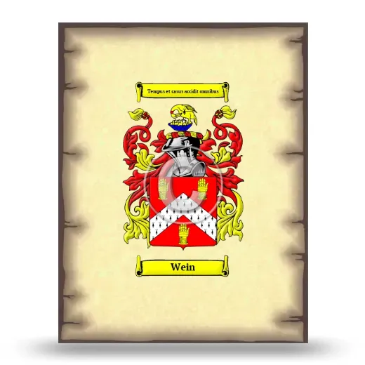 Wein Coat of Arms Print