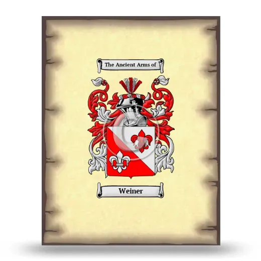 Weiner Coat of Arms Print
