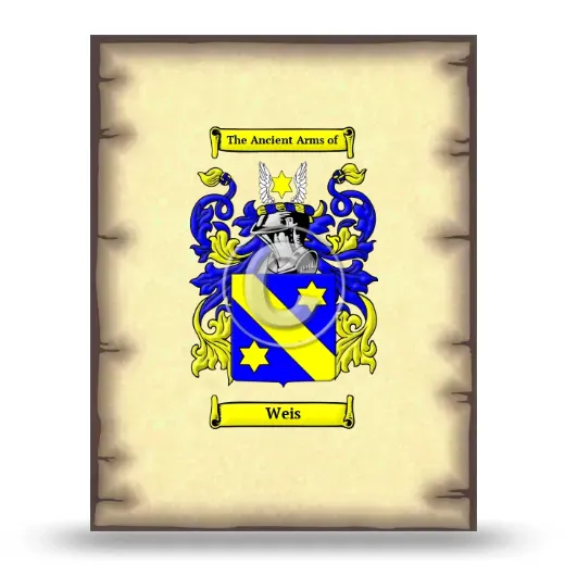 Weis Coat of Arms Print