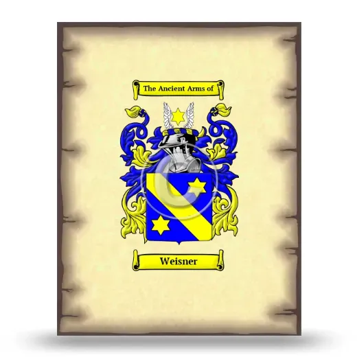 Weisner Coat of Arms Print