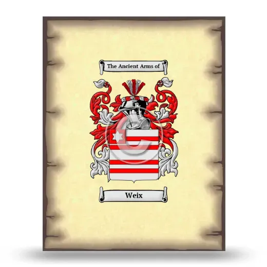 Weix Coat of Arms Print