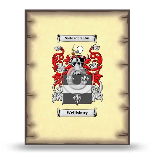 Wellisbury Coat of Arms Print