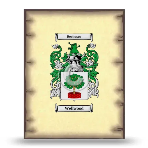 Wellwood Coat of Arms Print