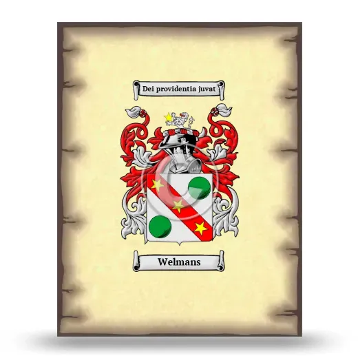 Welmans Coat of Arms Print