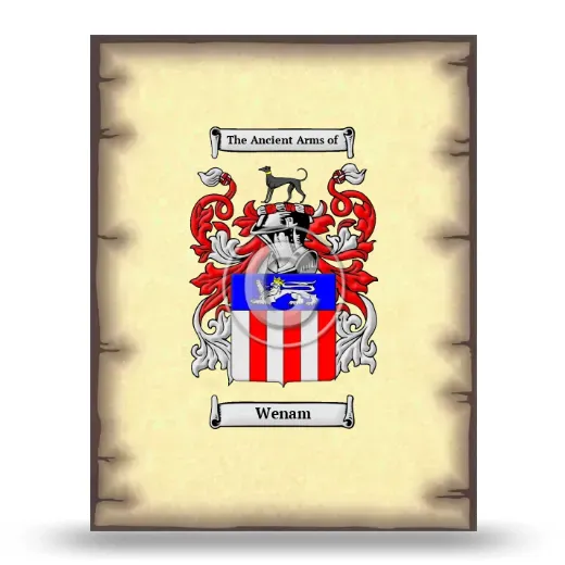 Wenam Coat of Arms Print