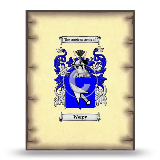Werpy Coat of Arms Print