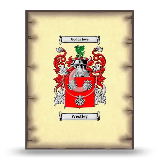 Westley Coat of Arms Print