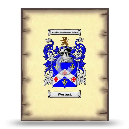 Westock Coat of Arms Print