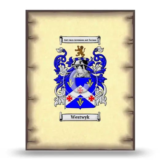 Westwyk Coat of Arms Print