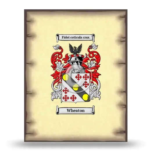 Wheaton Coat of Arms Print