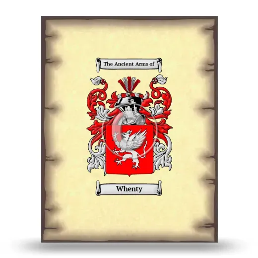 Whenty Coat of Arms Print