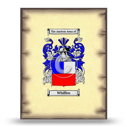 Whiffen Coat of Arms Print