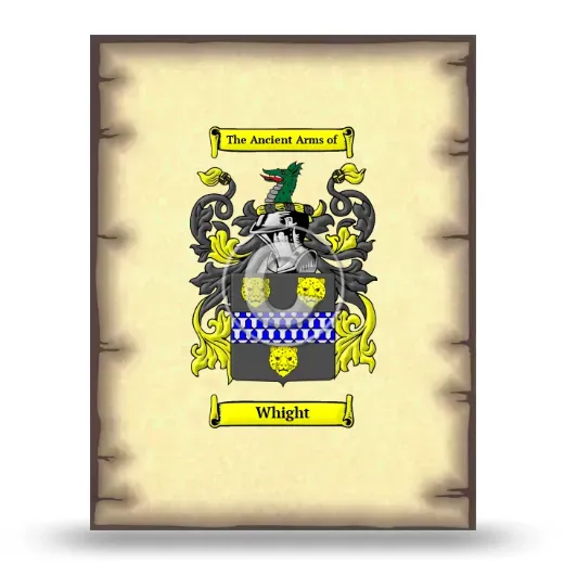 Whight Coat of Arms Print