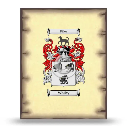 Whiley Coat of Arms Print