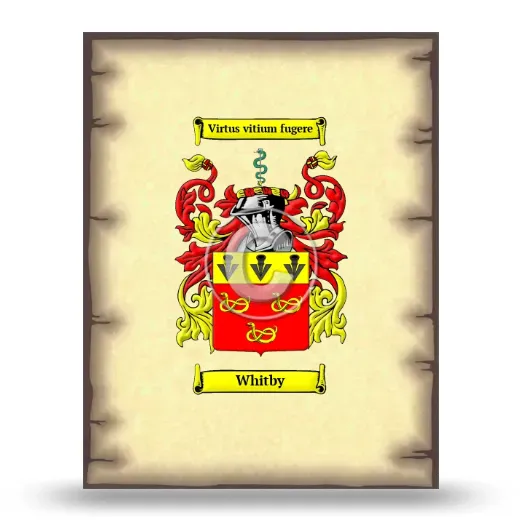 Whitby Coat of Arms Print