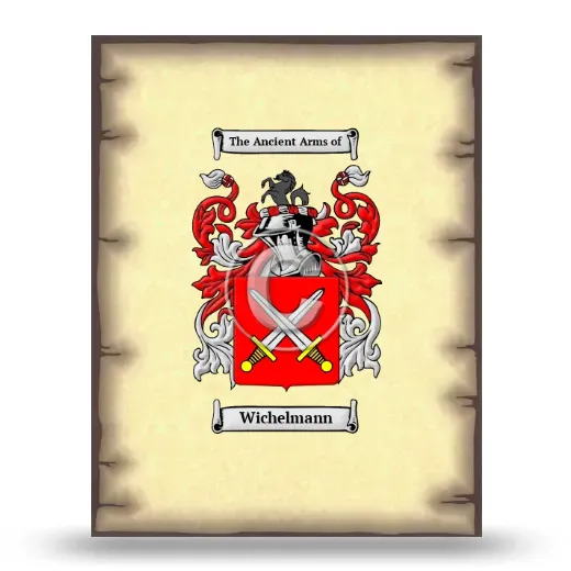 Wichelmann Coat of Arms Print