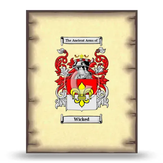 Wicked Coat of Arms Print