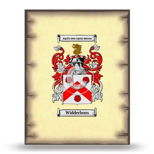 Widderborn Coat of Arms Print
