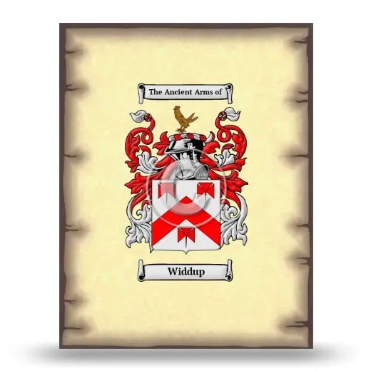 Widdup Coat of Arms Print