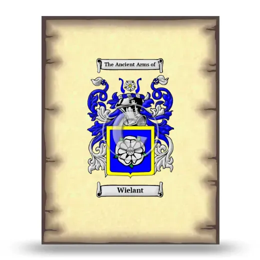 Wielant Coat of Arms Print