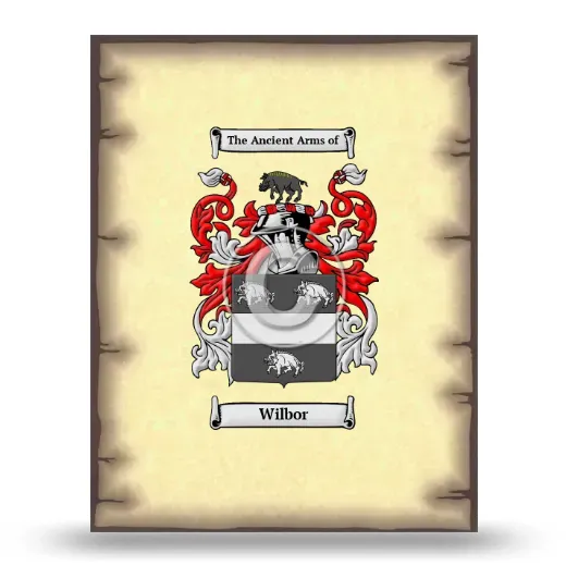 Wilbor Coat of Arms Print