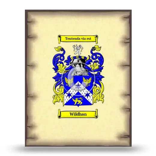 Wildhan Coat of Arms Print