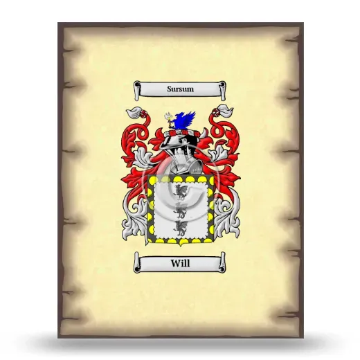Will Coat of Arms Print