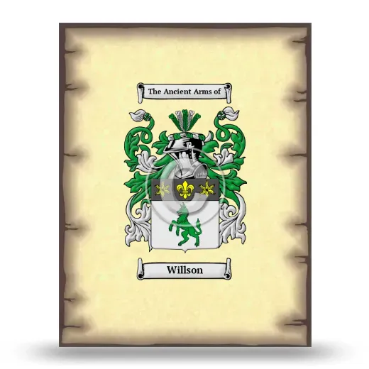 Willson Coat of Arms Print