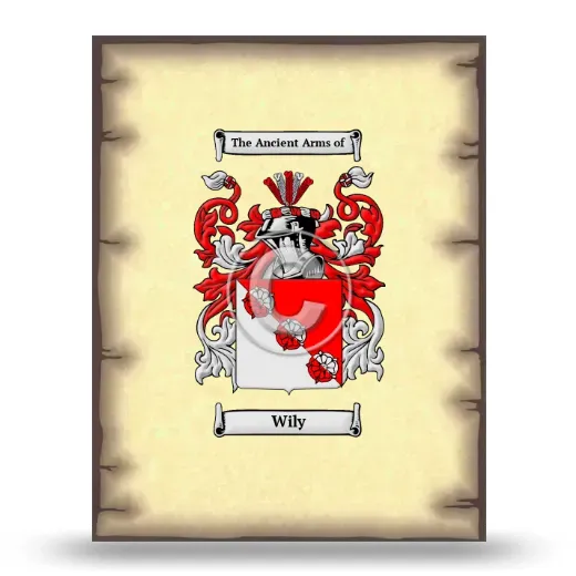 Wily Coat of Arms Print