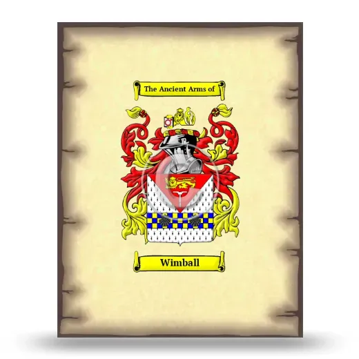Wimball Coat of Arms Print