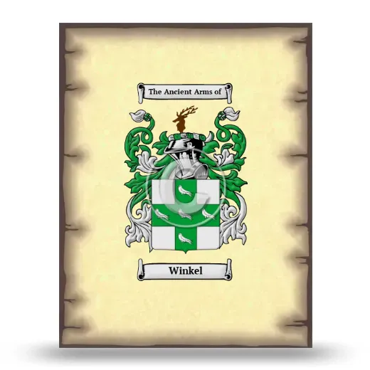 Winkel Coat of Arms Print