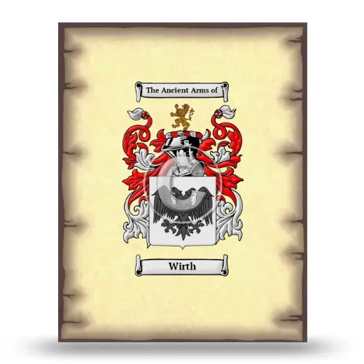 Wirth Coat of Arms Print