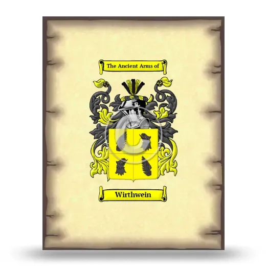 Wirthwein Coat of Arms Print