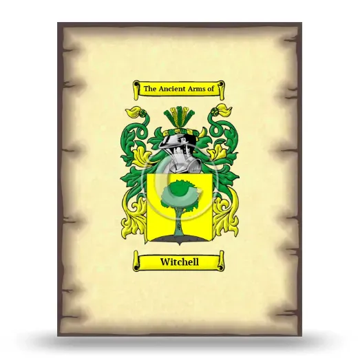 Witchell Coat of Arms Print