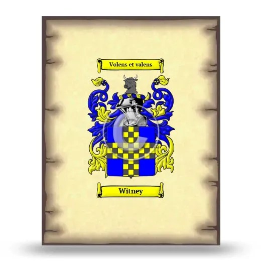 Witney Coat of Arms Print