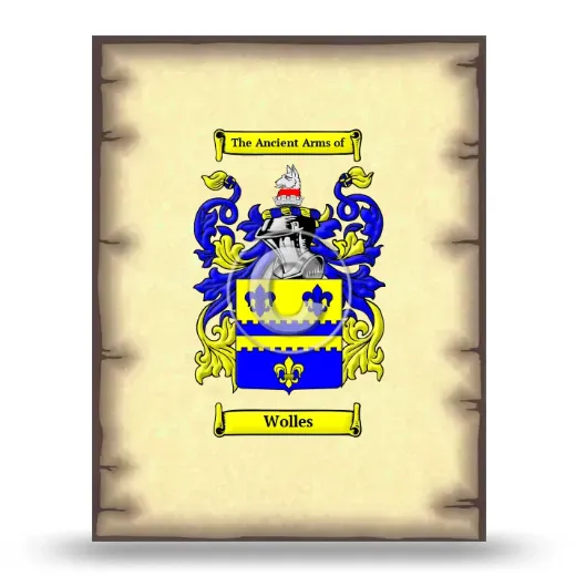 Wolles Coat of Arms Print