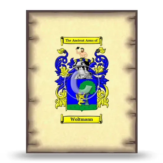 Woltmann Coat of Arms Print