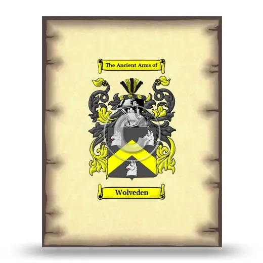Wolveden Coat of Arms Print
