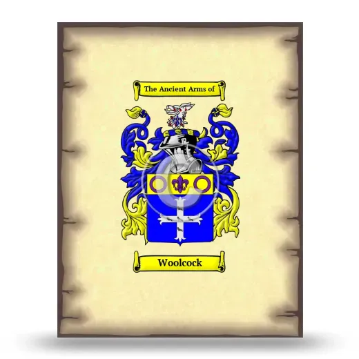 Woolcock Coat of Arms Print