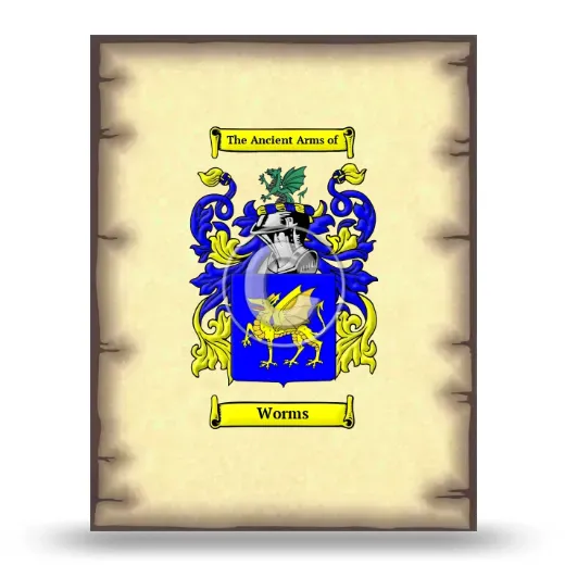 Worms Coat of Arms Print