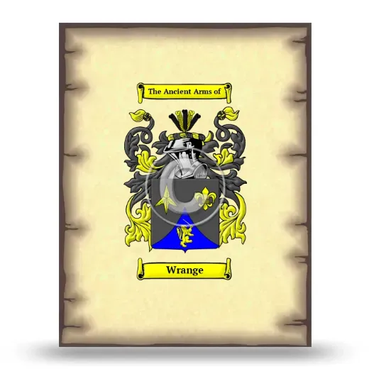 Wrange Coat of Arms Print