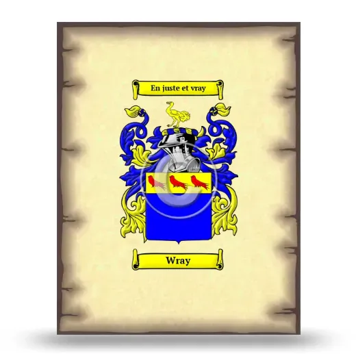 Wray Coat of Arms Print