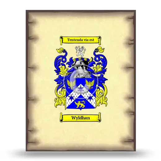 Wyldhan Coat of Arms Print
